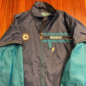 Seattle Mariners 90s Reversible Warmup Jacket